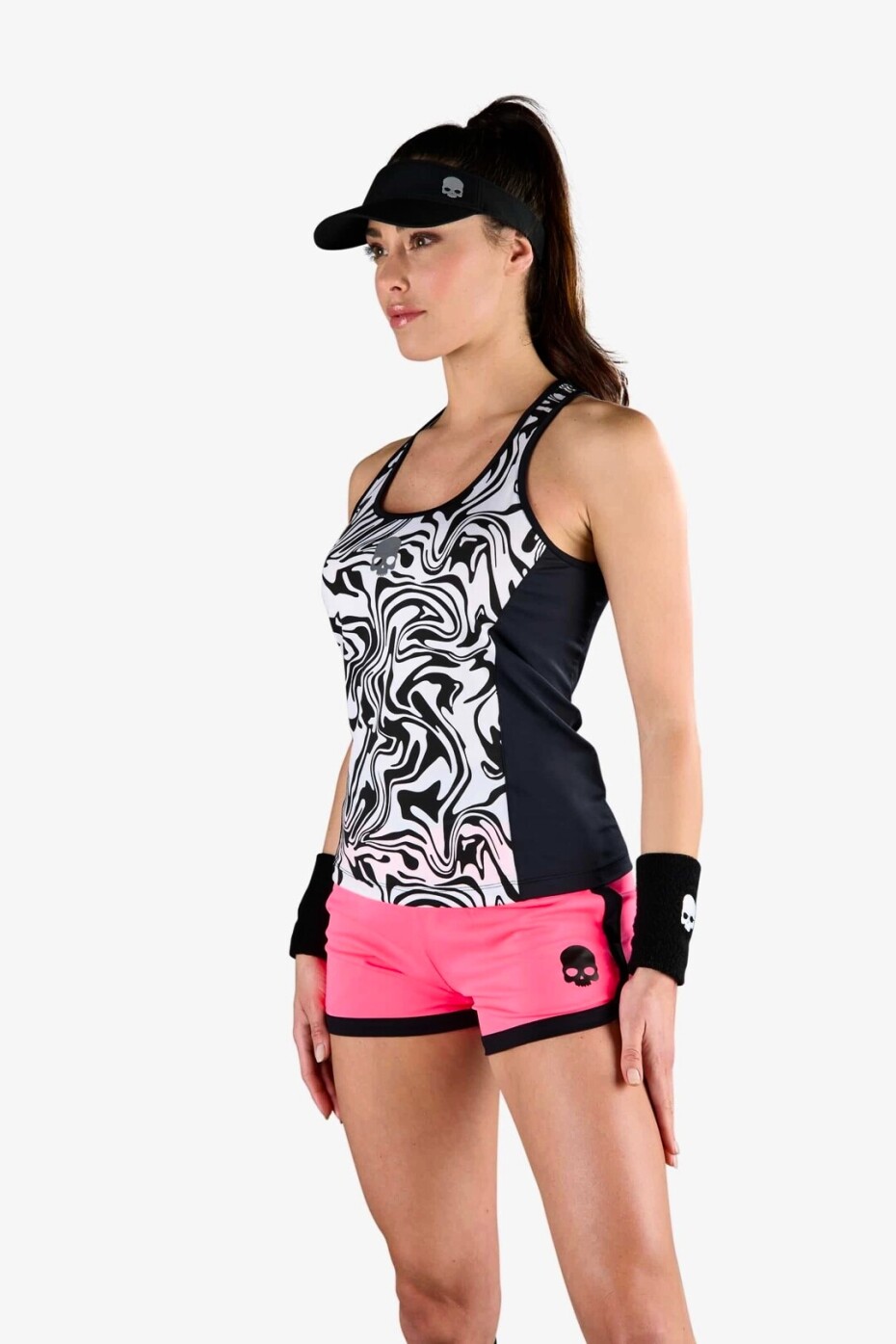Dámské tílko Hydrogen  Chrome Tech Tank Top Black/White S - main (5)