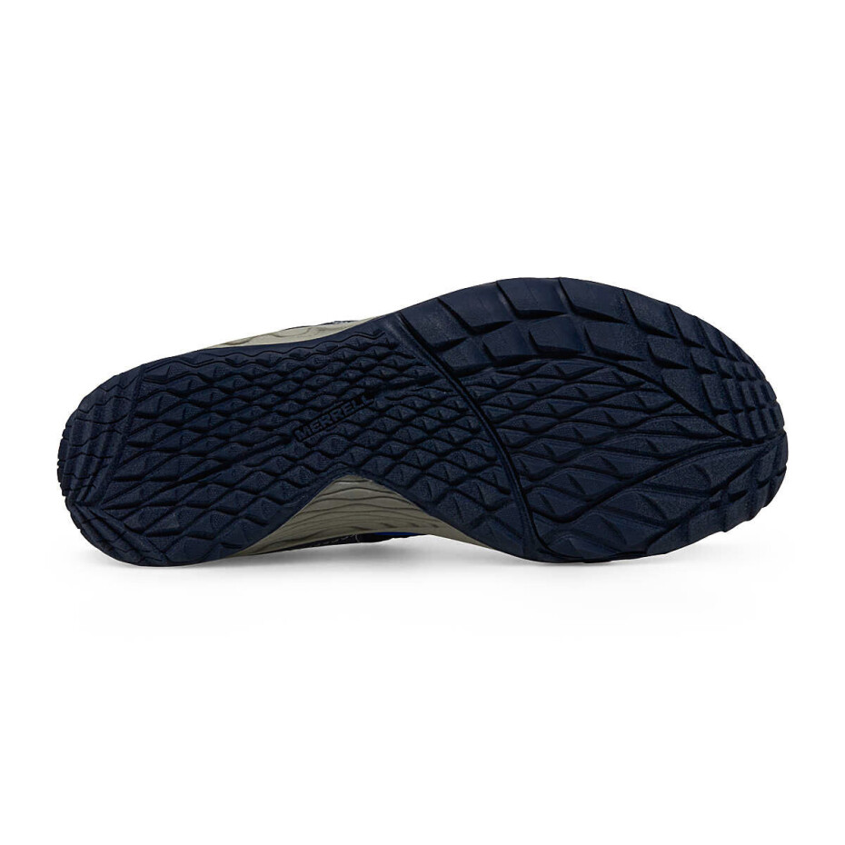 Dětská outdoorová obuv Merrell  Trail Glove 7 A/C Blue/Lime  UK 3 - main (3)
