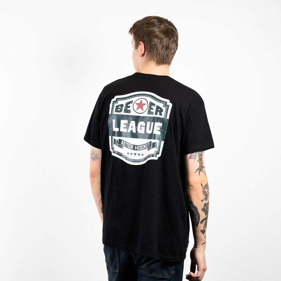 Pánské tričko Roster Hockey  Beer League Black M - main (2)