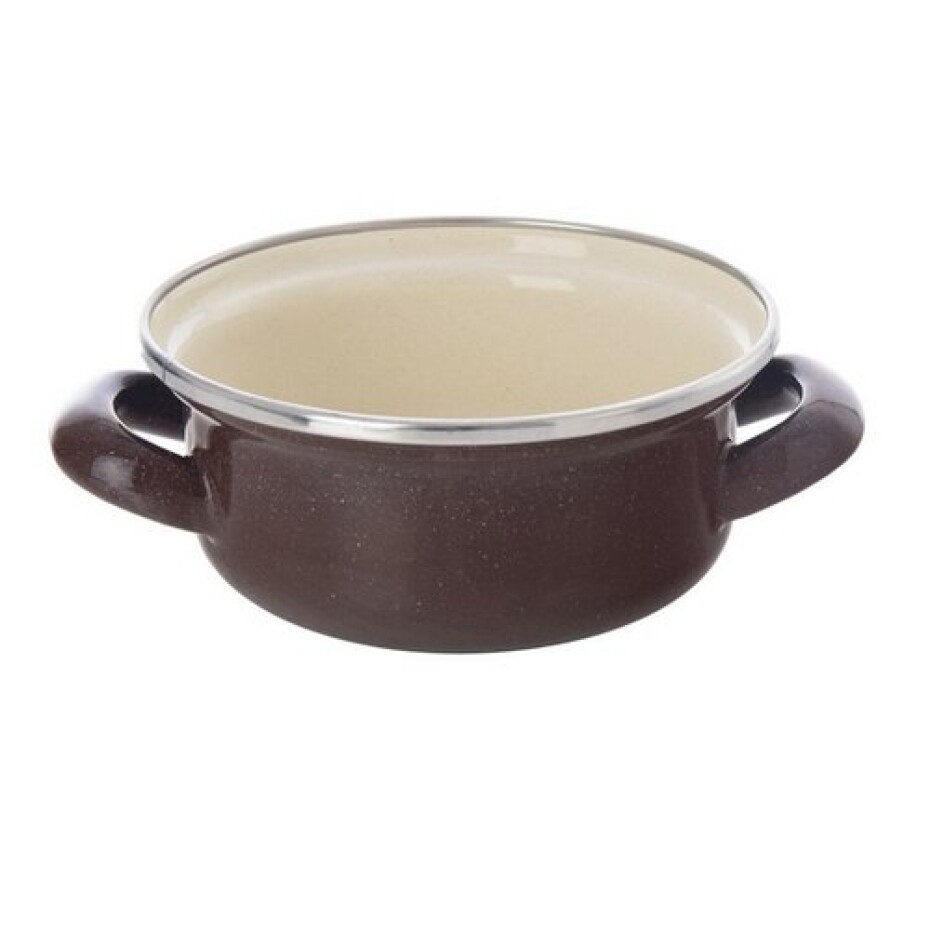 Orion Smaltovaný kastrol s lemem Brown, 0,65 l, 0,65 l - main (0)
