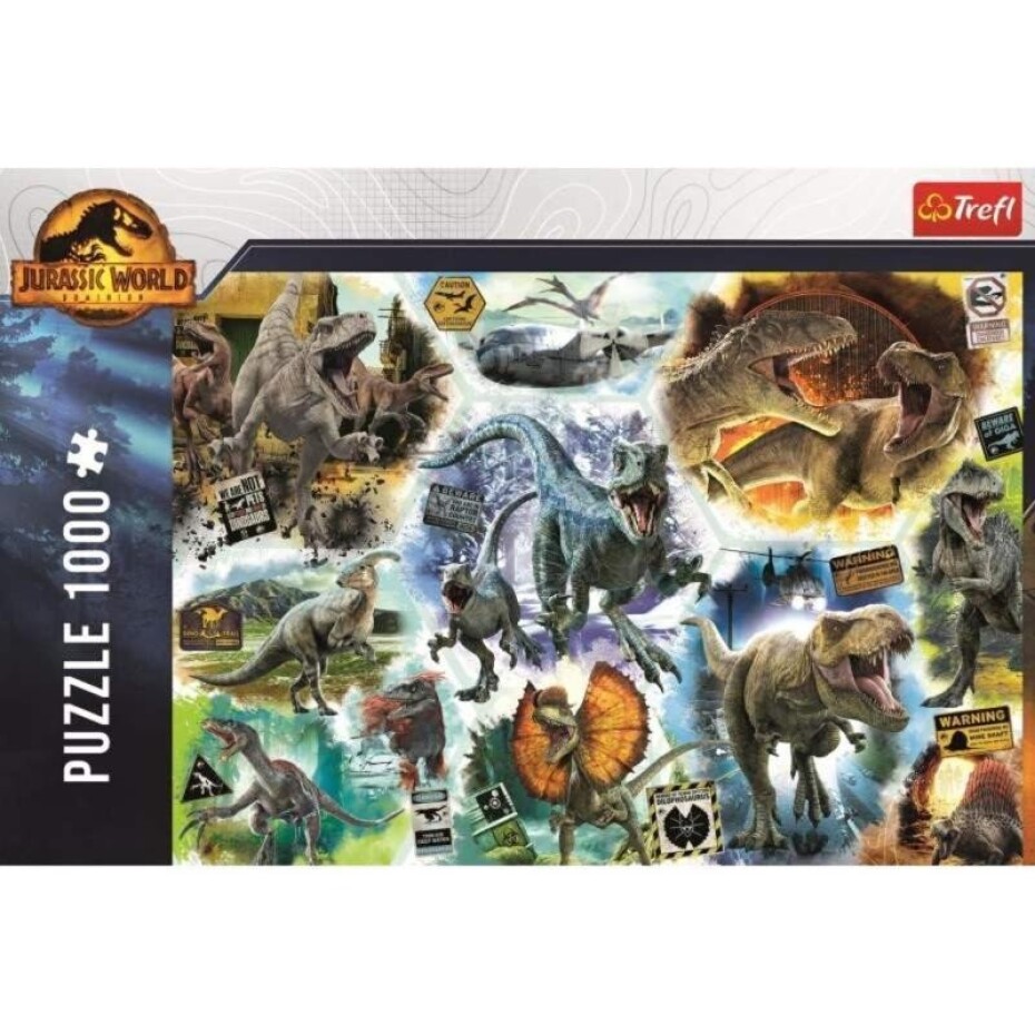 Trefl Puzzle Jurský svět: Nadvláda 1000 dílků - main (0)