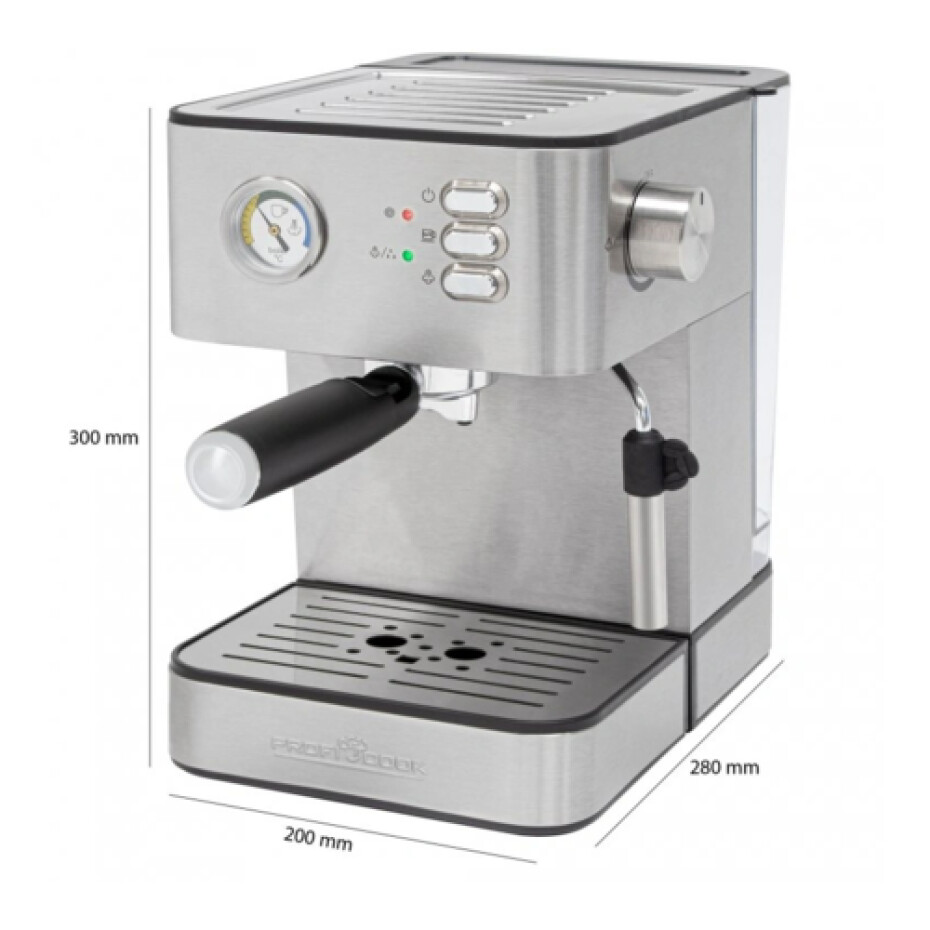 ProfiCook ES 1209 espresso kávovar - main (2)