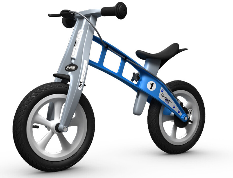 Dětské odrážedlo FirstBike  Street Light Blue - main (1)