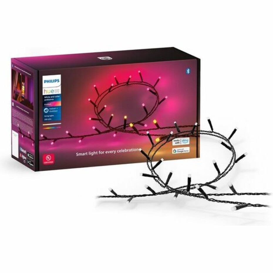 Philips Hue 8720169246621 světelný LED Waca řetěz Festavia, 1x 14 W 2000-6500K RGB IP54, 20 m - main (5)