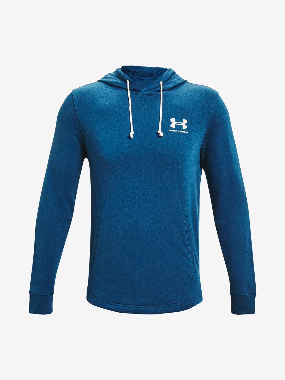 Pánská mikina Under Armour  RIVAL TERRY LC HD-BLU XXL - main (4)