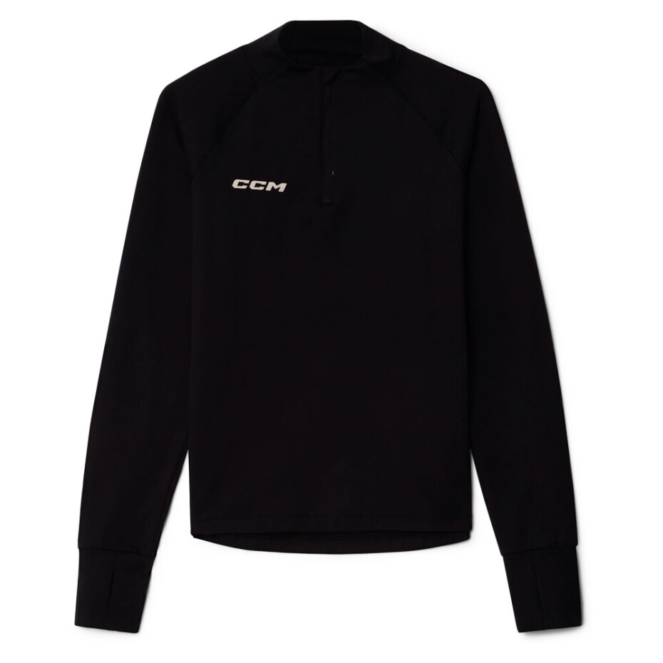 Dámské tričko CCM Outdoor Thermal LS Shirt Black M - main (0)