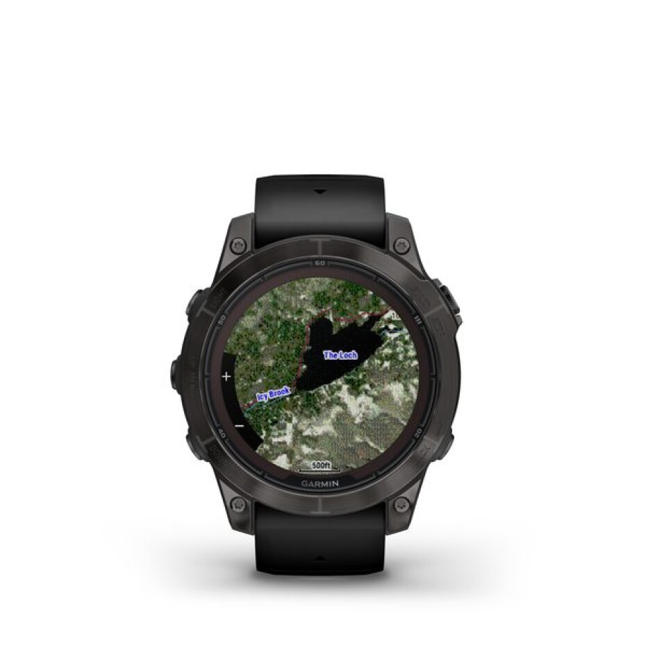 Garmin Fēnix 7 Pro Sapphire Solar Edition Carbon Gray DLC Titanium / Black Band - 010-02777-11 - main (4)