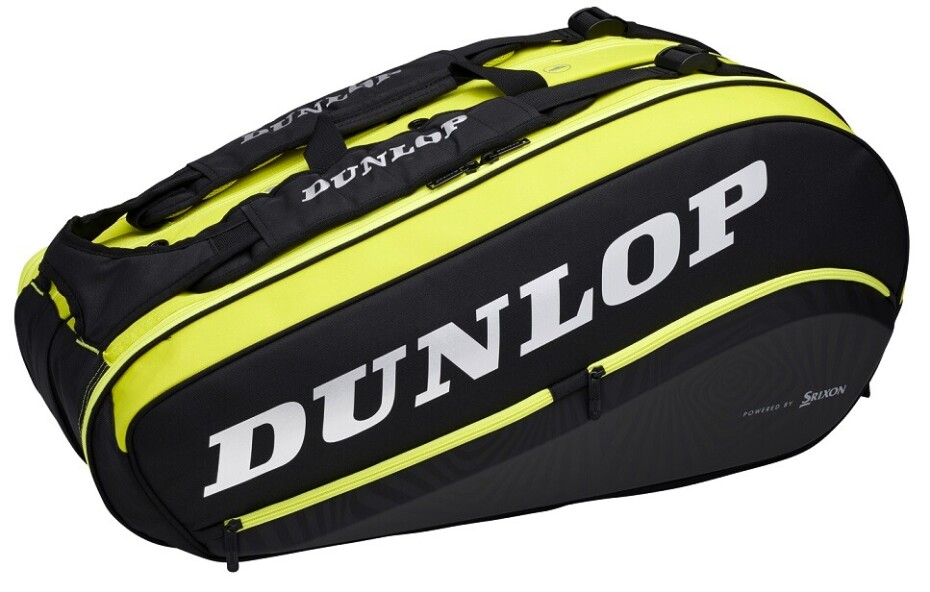 Taška na rakety Dunlop  D TAC SX-Performance 8RKT Thermo Black/Yellow - main (0)