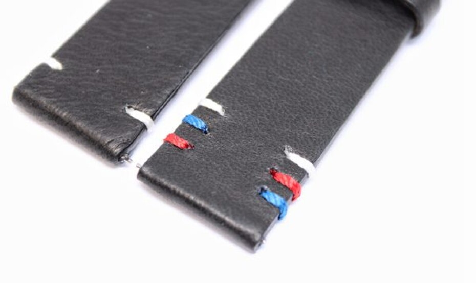 Řemínek Biatec trikolora ČR/SR 20 mm černý - main (1)