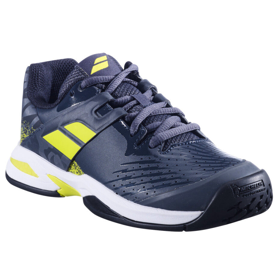 Dětská tenisová obuv Babolat Propulse All Court Junior Boy Grey/Aero  EUR 35 - main (1)