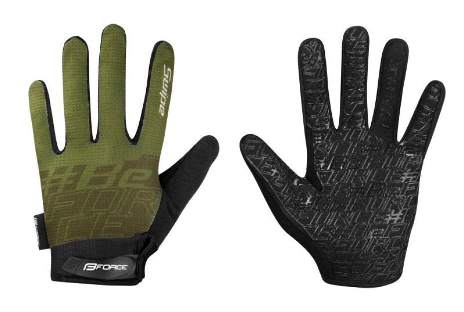 Force Rukavice MTB SWIPE letní army - main (0)