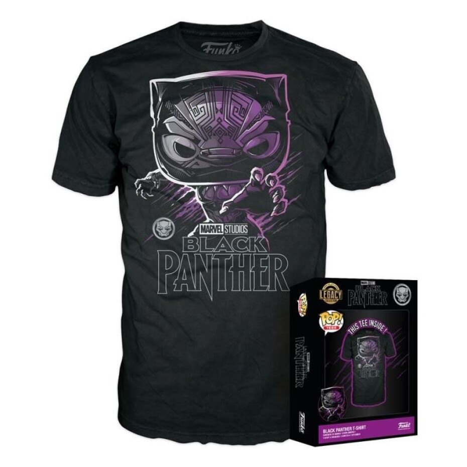 Funko POP Tee: Marvel- Black Panther (velikost L) - main (0)