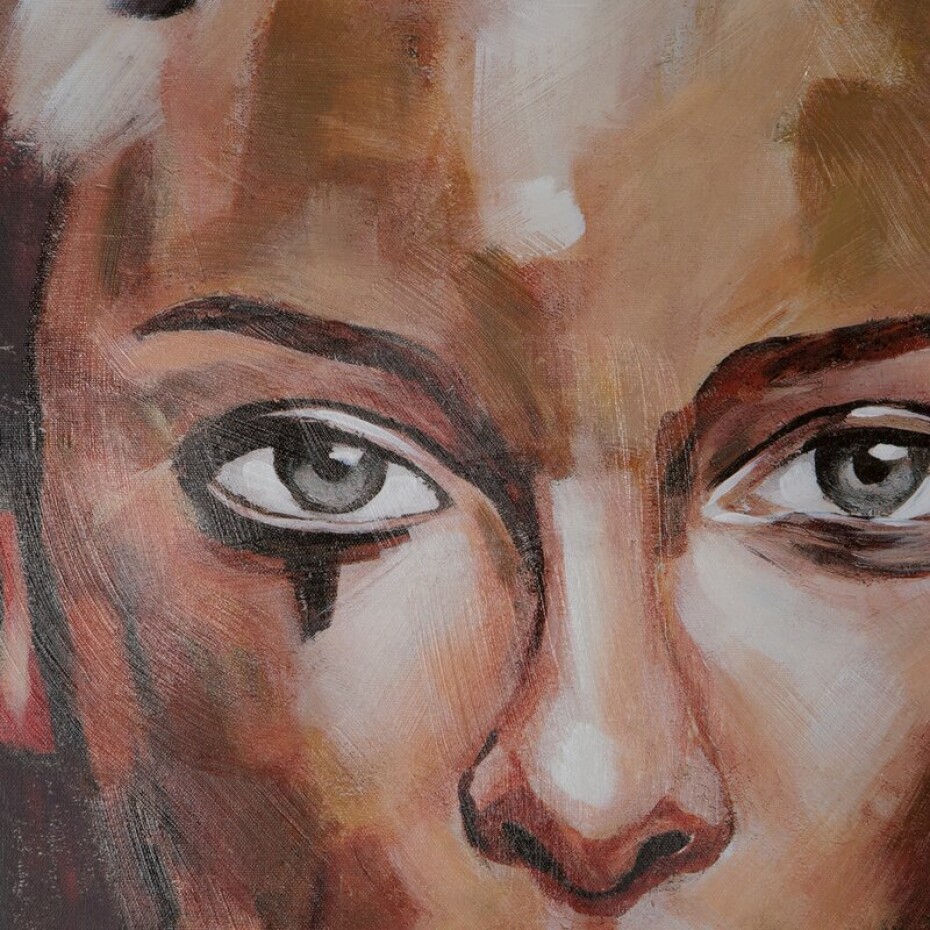 ArtFir Obraz WOMAN 622 | žlutá 70 x 70 cm - main (1)