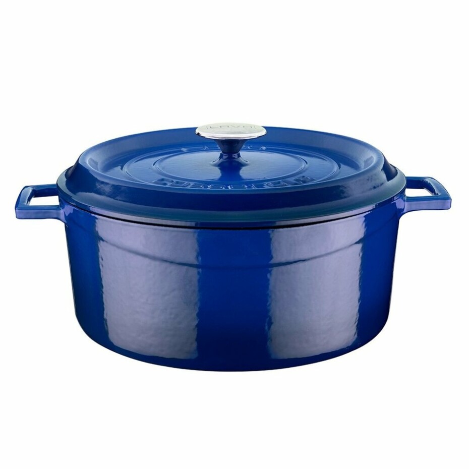 LAVA Metal Litinový hrnec pr. 28 cm, modrá, 6,7 l - main (0)