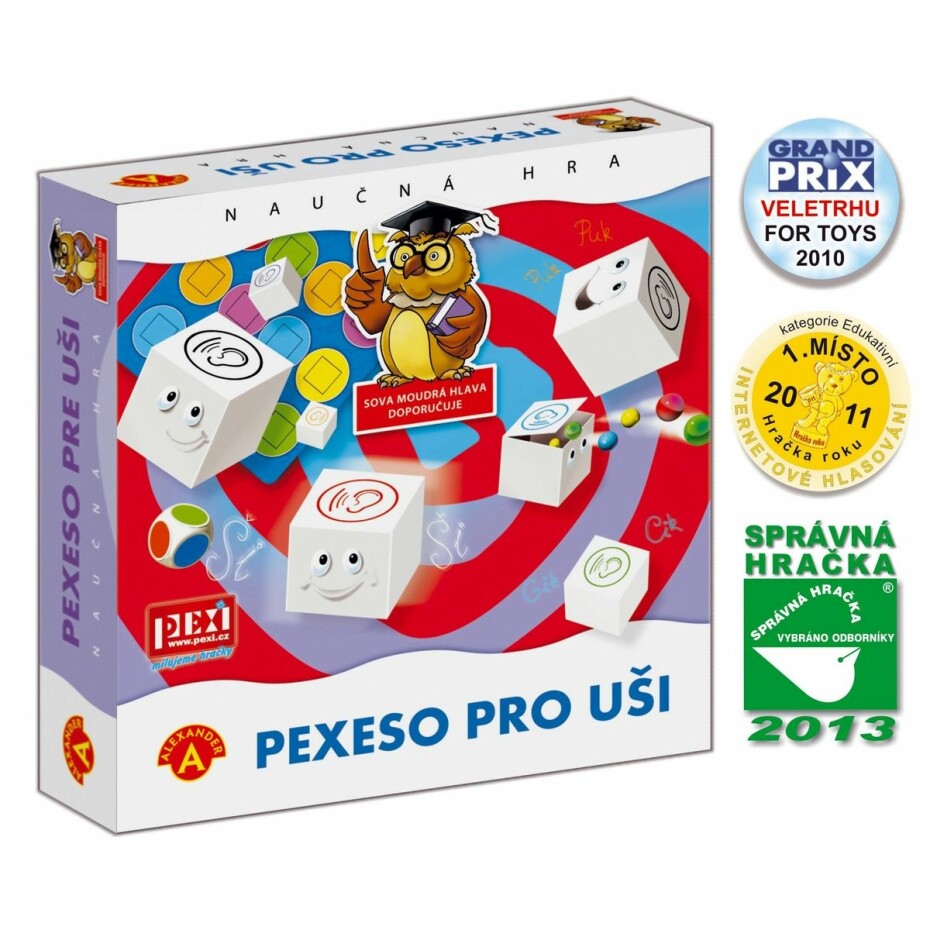 Pexi Společenská hra Pexeso pro uši - main (1)