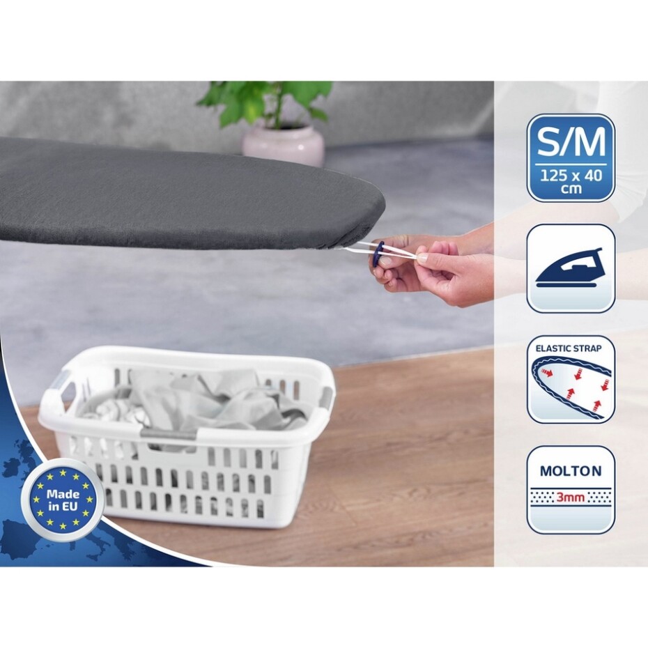 Leifheit Potah na žehlicí prkno Thermo Reflect S/M Black - main (4)