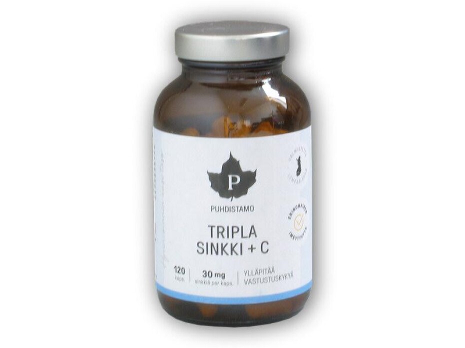 Puhdistamo Tripla Sinkki (Zinek) 120 kapslí - main (0)