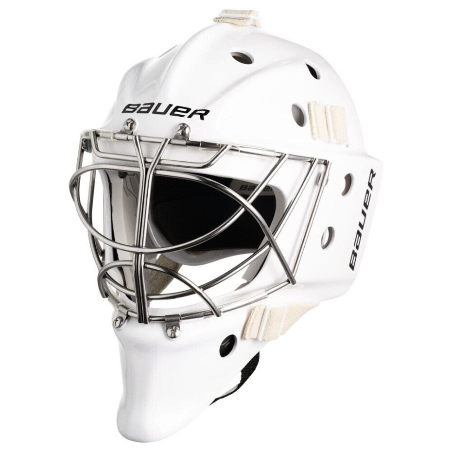 Brankářská hokejová maska Bauer  960 White Senior M - main (0)