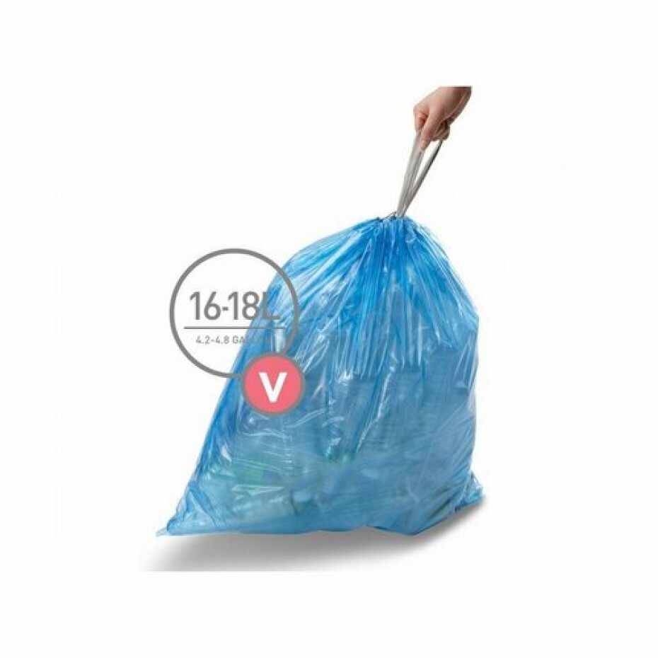 Simplehuman Sáčky do odpadkového koše V 16-18 l, 20 ks - main (2)