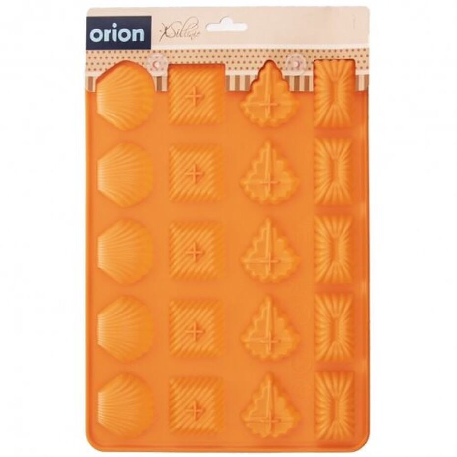Orion Silikonová forma na pracny, oranžová  - main (3)