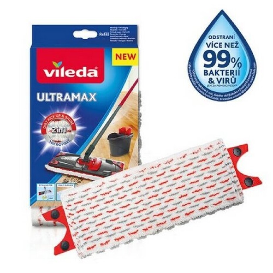 Vileda Ultramax mop náhrada Microfibre 2v1 - main (1)