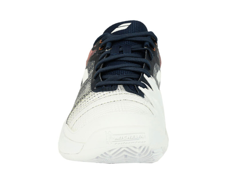 Pánská tenisová obuv Babolat  Jet Mach II Clay White/Orange  EUR 42,5 - main (3)