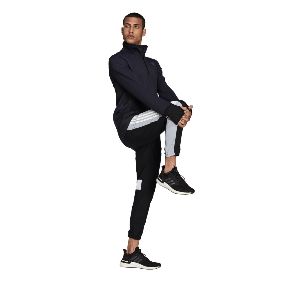 Pánská bunda adidas  Cold.Rdy Running Cover Up Black S - main (1)