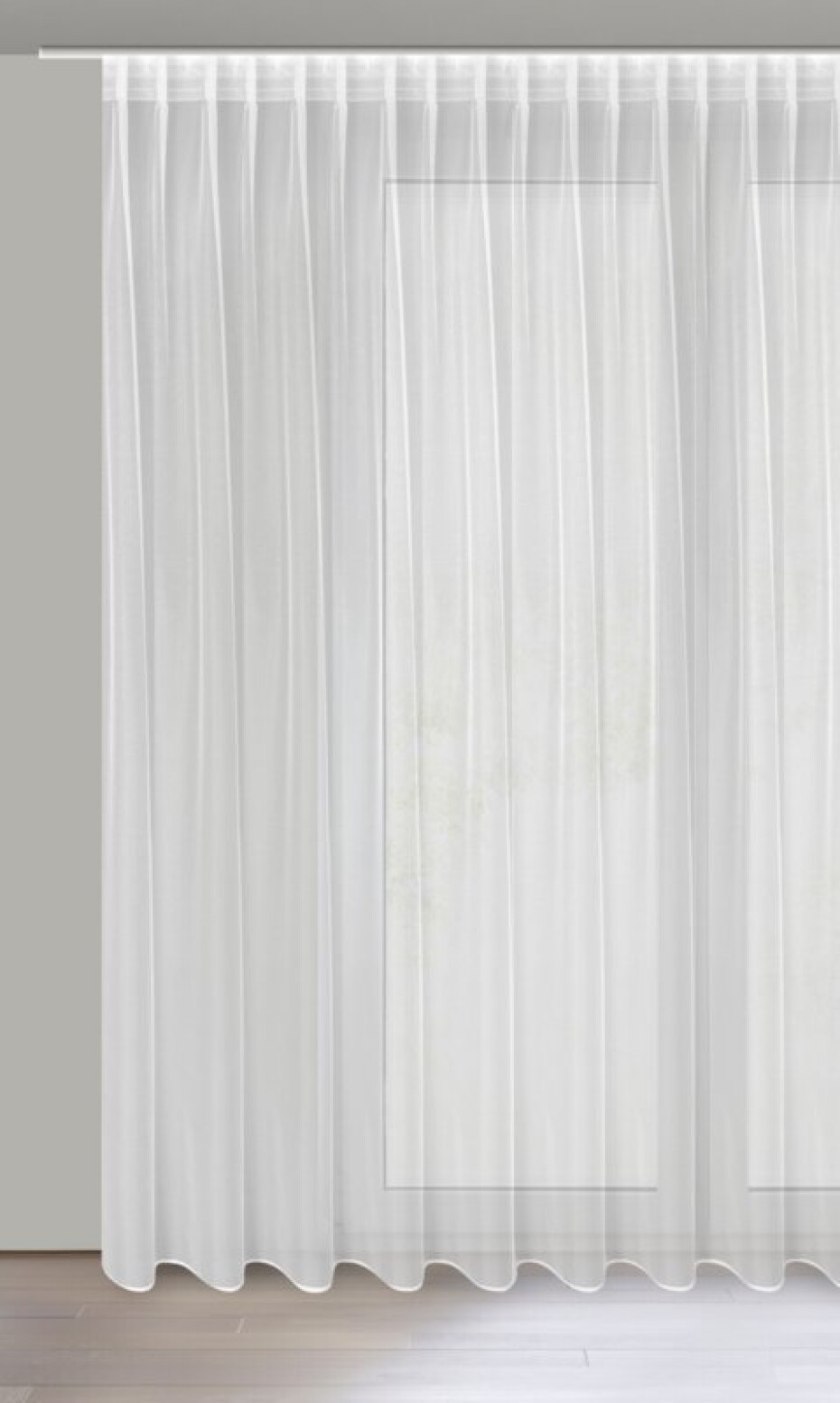 ArtFir Záclona TONIA P | bílá 400 x 300 cm - main (1)