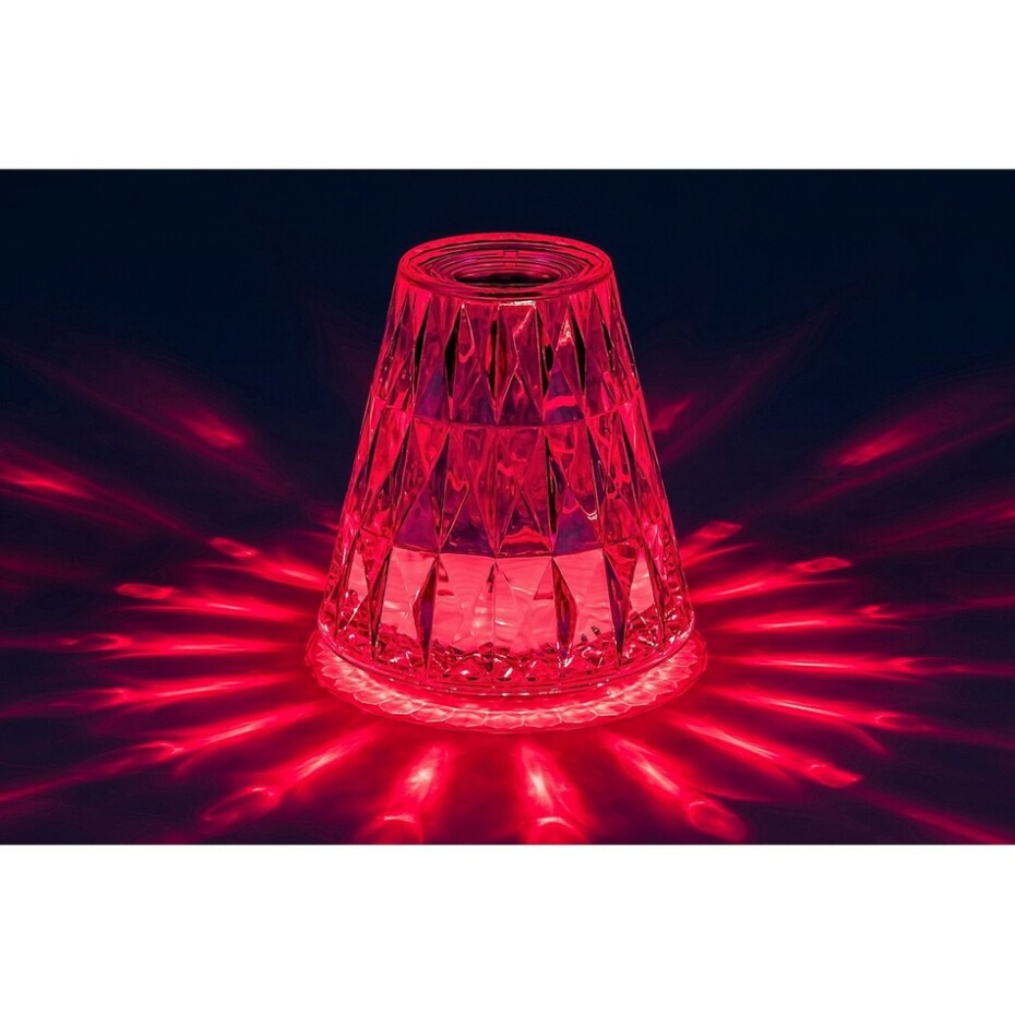 Rabalux 76004 stolní LED lampa Siggy, průhledná - main (3)