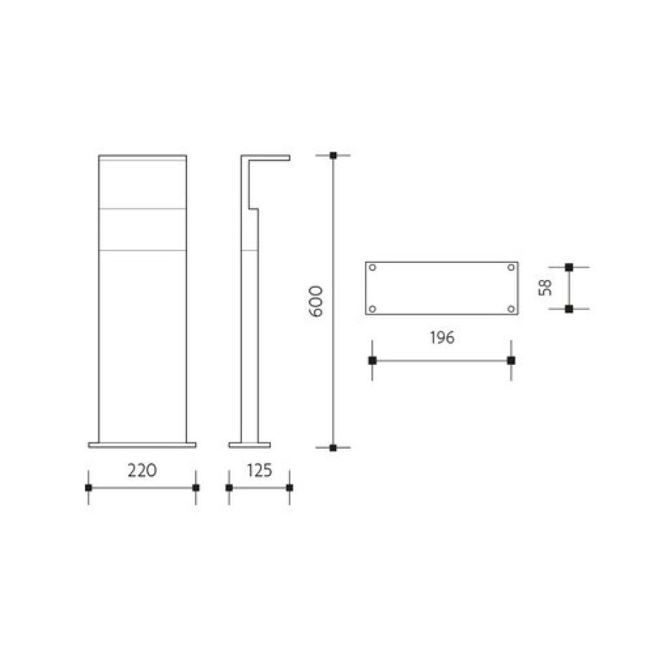 Panlux PN42300007 Zahradní LED svítidlo Natura antracit, 12 W - main (4)