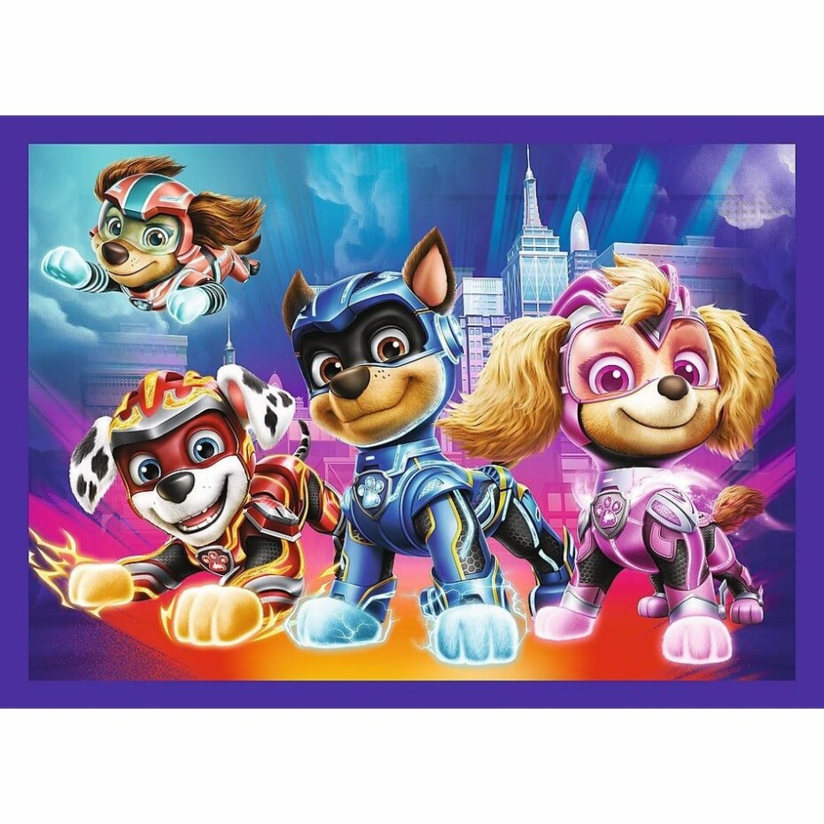 Trefl Puzzle Tlapková patrola Hrdinové 4v1 (35, 48, 54, 70 dílků) - main (1)