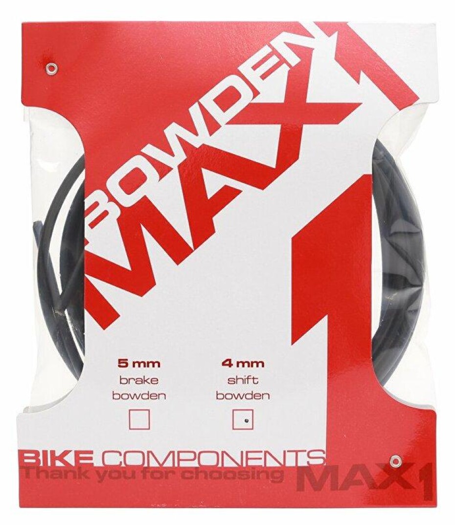 Max1 bowden 4 mm černý balení 3 m - main (0)