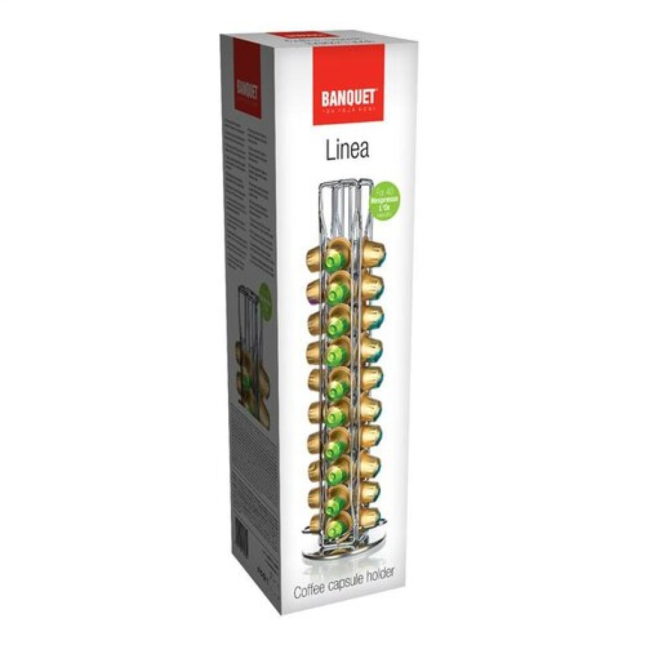 Banquet Stojan na kapsle otočný LINEA Nespresso - main (1)