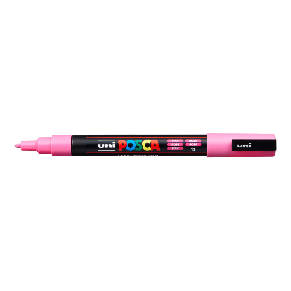 Posca popisovač PC-3M, 0,9 - 1,3 mm, růžová (13) - main (0)