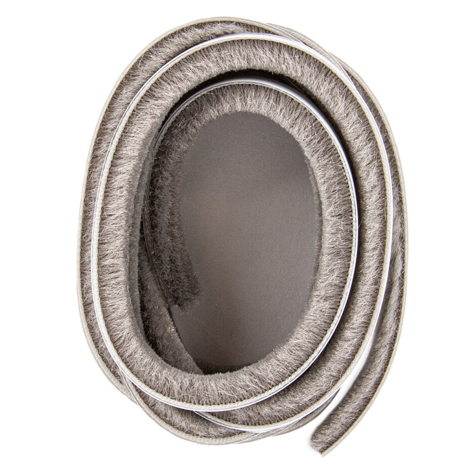 Gardinia Kartáč samolepicí 6,7 x 8 mm šedá, 3 m, 3 m - main (1)
