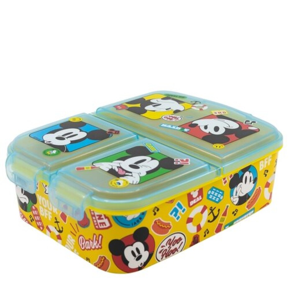 Stor Svačinový box Mickey, 19,5 x 16,5 x 6,7 cm - main (0)