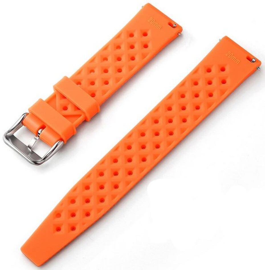 Řemínek Tropic - oranžový - 20 mm - main (1)