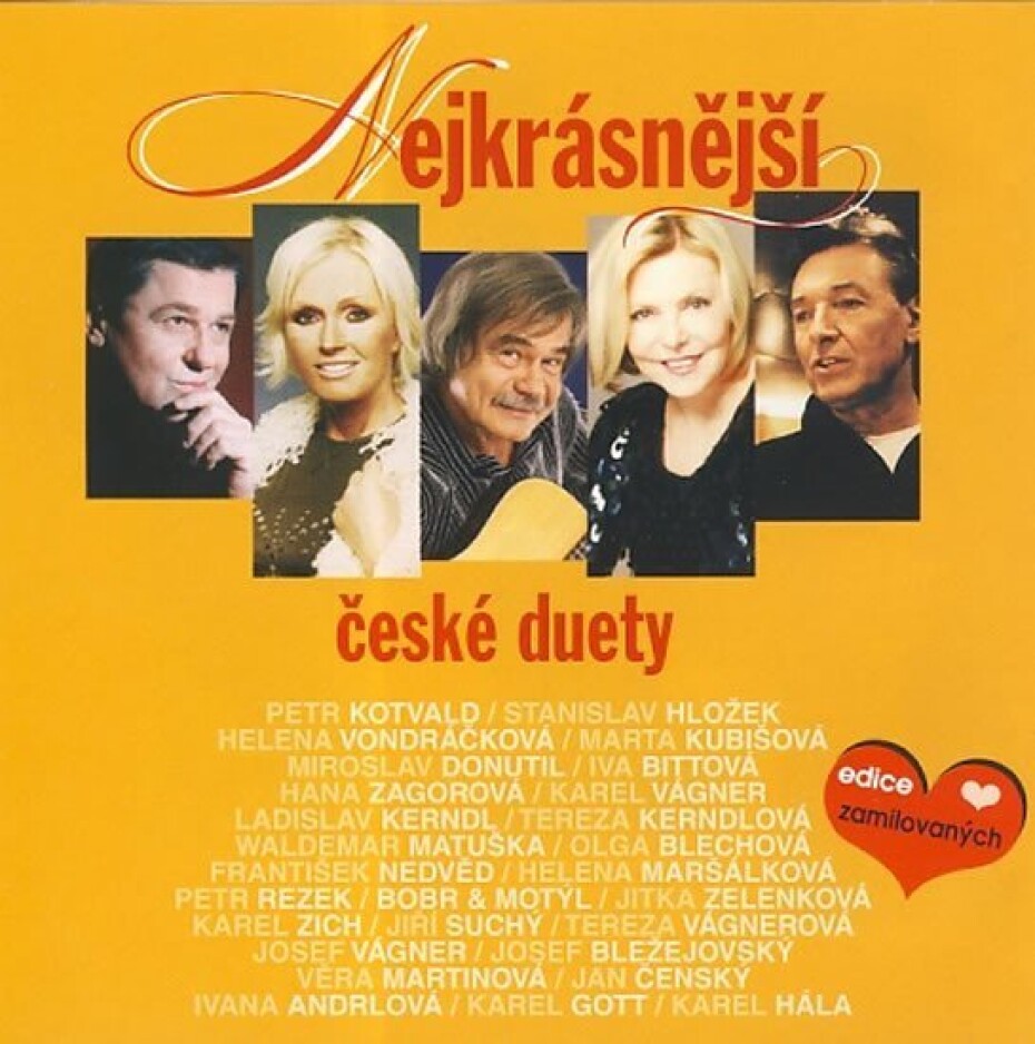 Nejkrásnější české duety - CD - interpreti Různí - main (0)