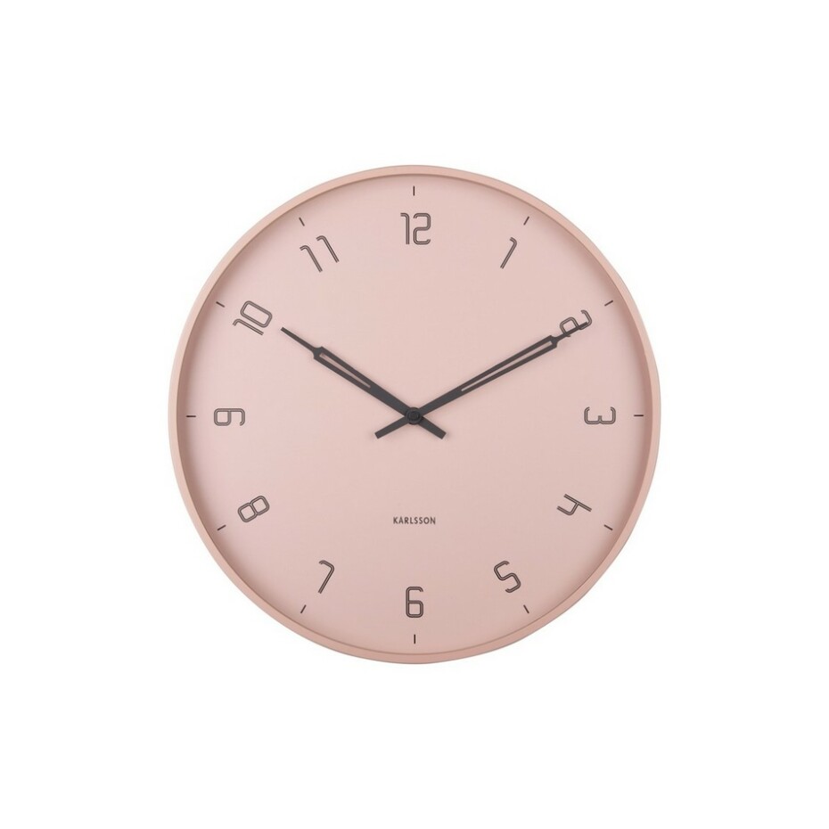Karlsson 5950PI designové nástěnné hodiny 40 cm - main (0)