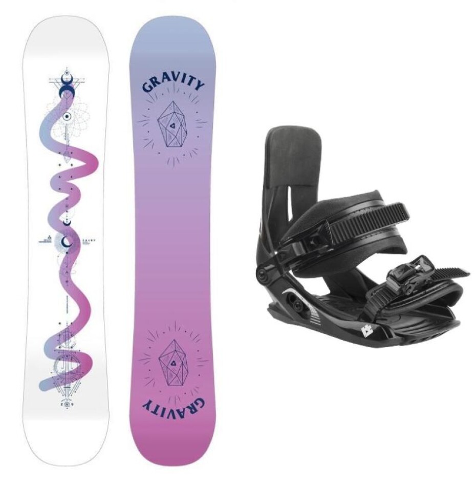 Gravity Fairy 23/24 juniorský snowboard + Hatchey Tactic Junior vázání - main (0)