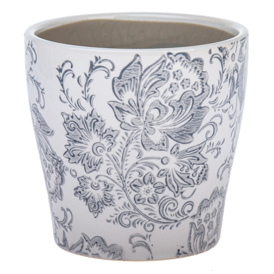 Keramický obal na květináč Blossom, 14 x 13,5 cm - main (0)