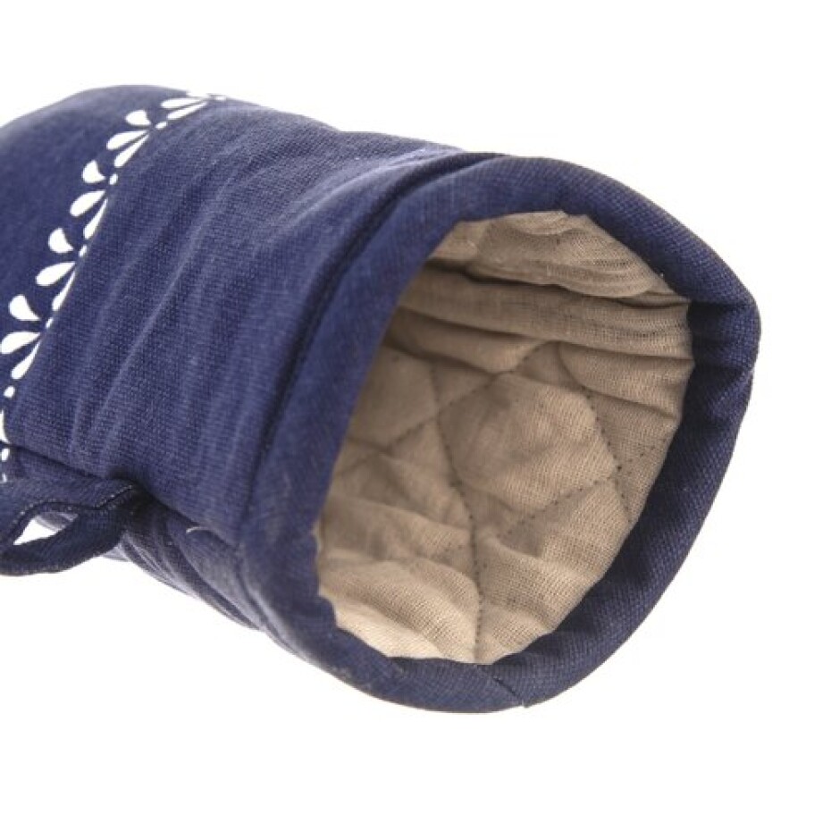 Kuchyňská chňapka s magnetem MODROBÍLÁ - main (1)