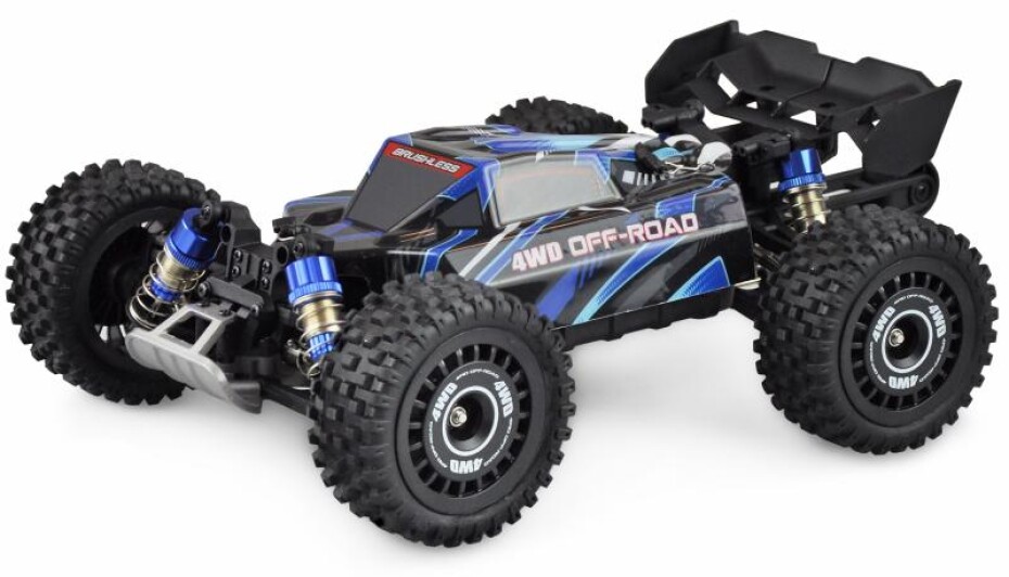 Amewi RC Hyper Go Buggy brushless 3S 4WD 1:16 RTR, modrá - main (0)