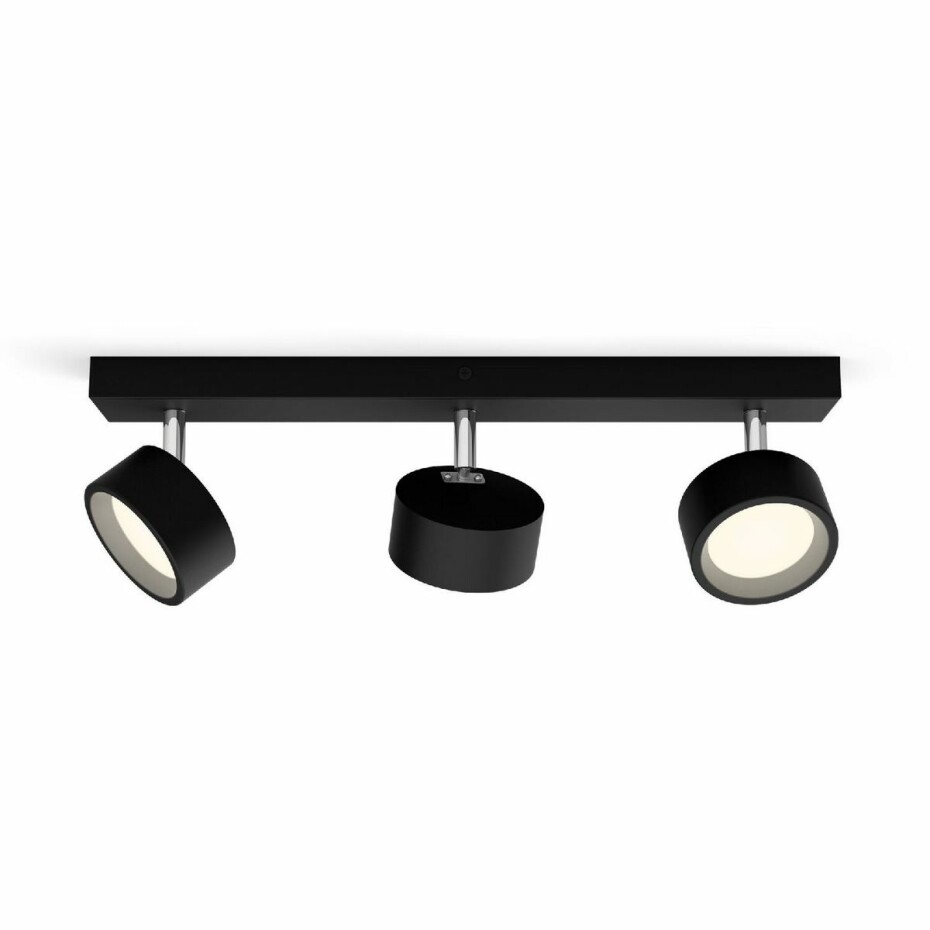Philips 8720169174863 bodové LED svítidlo Bracia, černá, 3x 5,5 W 3x550lm 2700K IP20 - main (1)