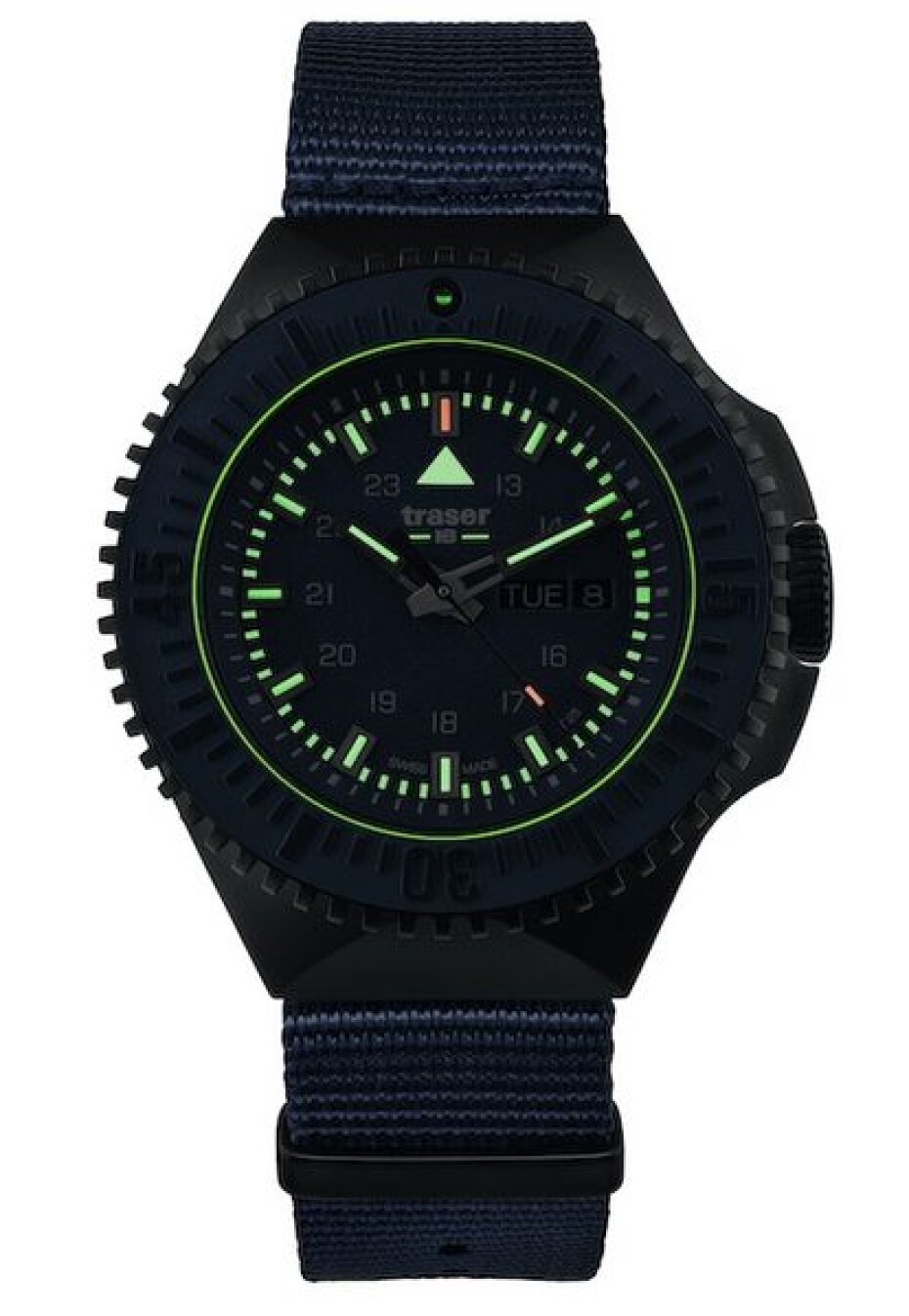 Traser P69 Black Stealth Blue Nato - main (2)
