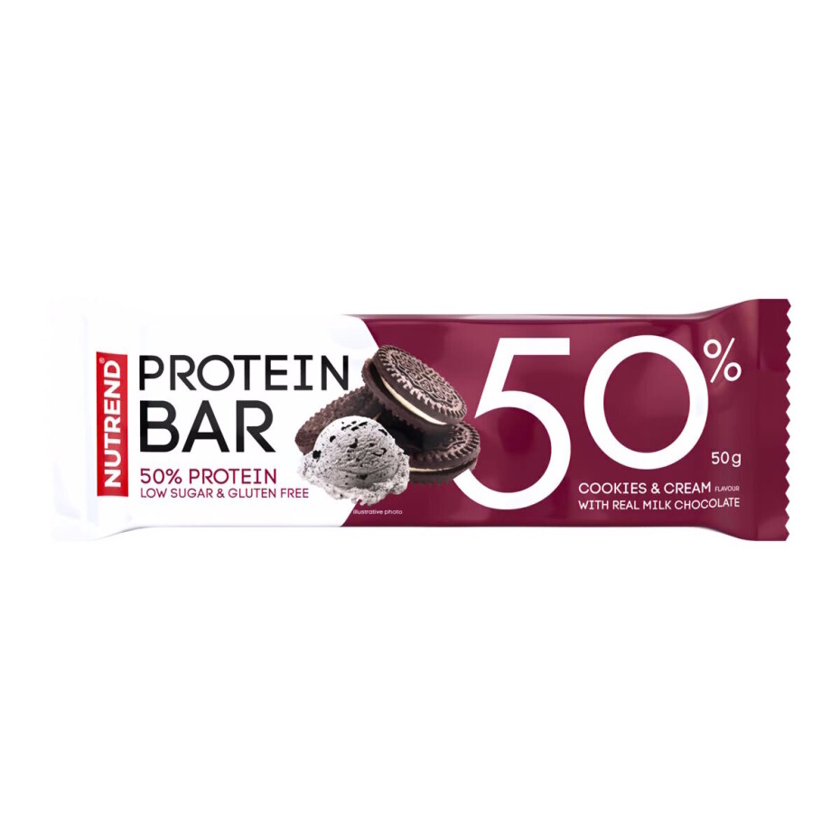Nutrend Protein Bar 50 % 50 g čokoláda - main (1)
