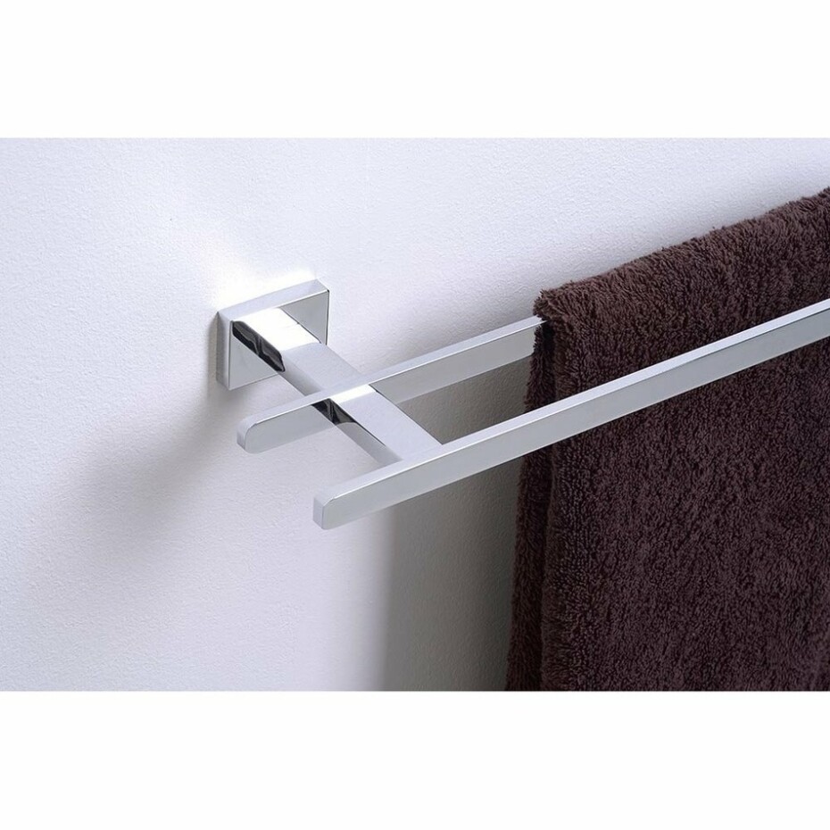 AQUALINE 1416-11 Apollo dvojitý držák ručníků, 55 cm, stříbrná - main (1)