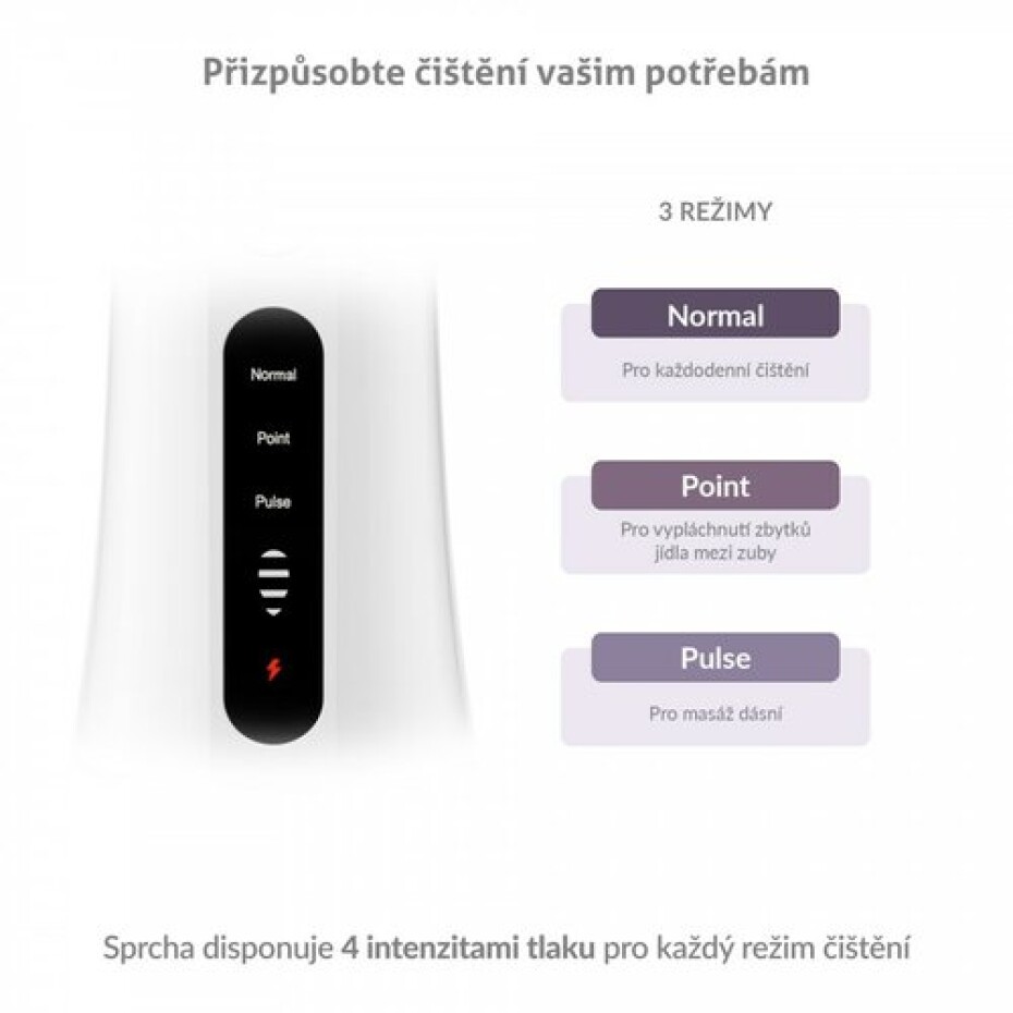 TrueLife Ústní sprcha AquaFloss Compact L100 - main (4)