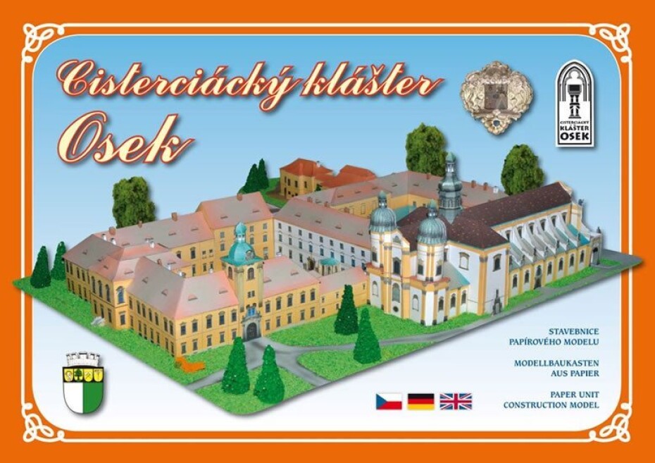 Cisterciácký klášter Osek - Stavebnice papírového modelu - main (0)