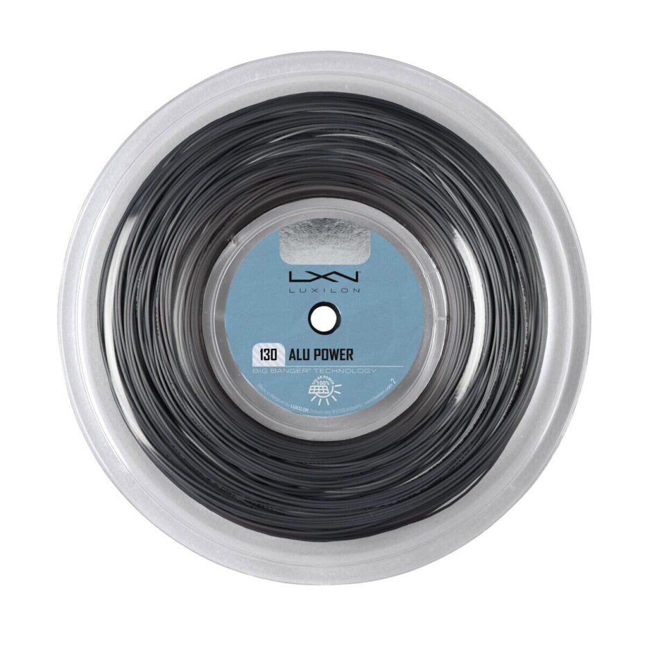 Tenisový výplet Luxilon  Alu Power 1.30 mm Silver (200 m) - main (0)